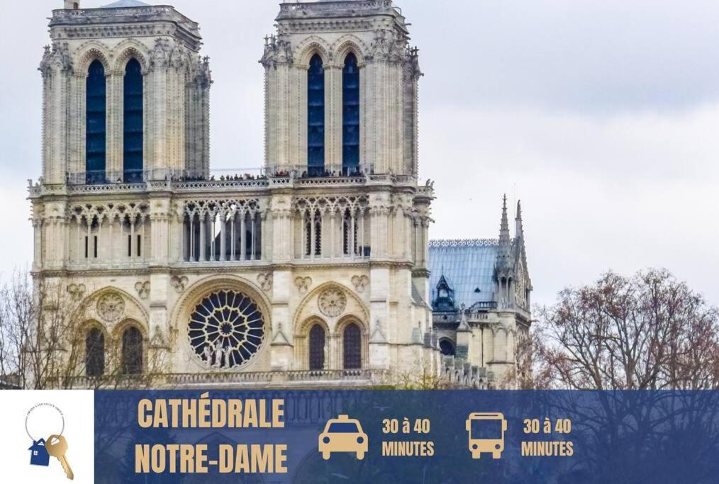 9 Min From Chateau De Vincennes - Paris & Disney Apartment Saint-Maurice  Ngoại thất bức ảnh