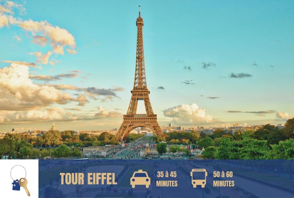 9 Min From Chateau De Vincennes - Paris & Disney Apartment Saint-Maurice  Ngoại thất bức ảnh